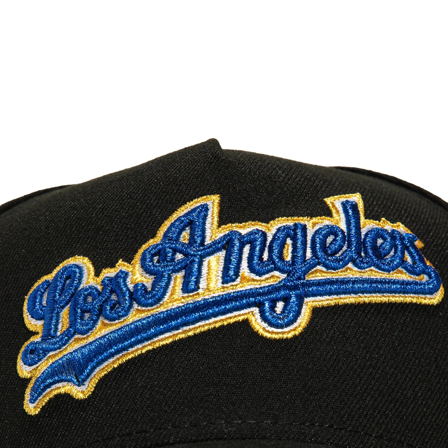 NEW ERA MLB 9FORTY A-FRAME LOS ANGELES DODGERS 60TH ANNIVERSARY STADIUM PATCH WORD SNAPBACK