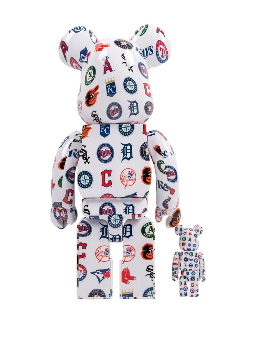 Limited Edition BE@RBRICK Bearbrick MLB American League