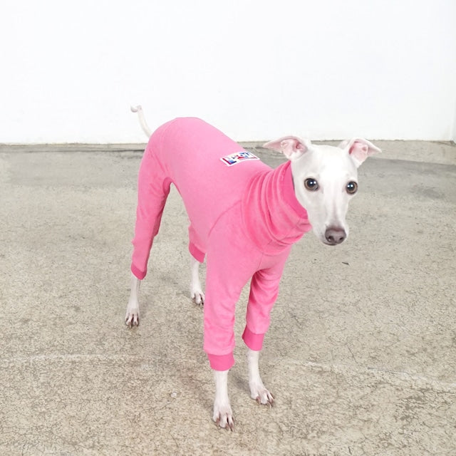 hosh Palette Towel Romper Pink