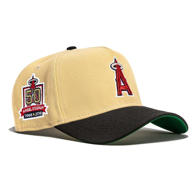 NEW ERA MLB 9FORTY A-FRAME LOS ANGELES ANGELS 50TH ANNIVERSARY STADIUM PATCH SNAPBACK