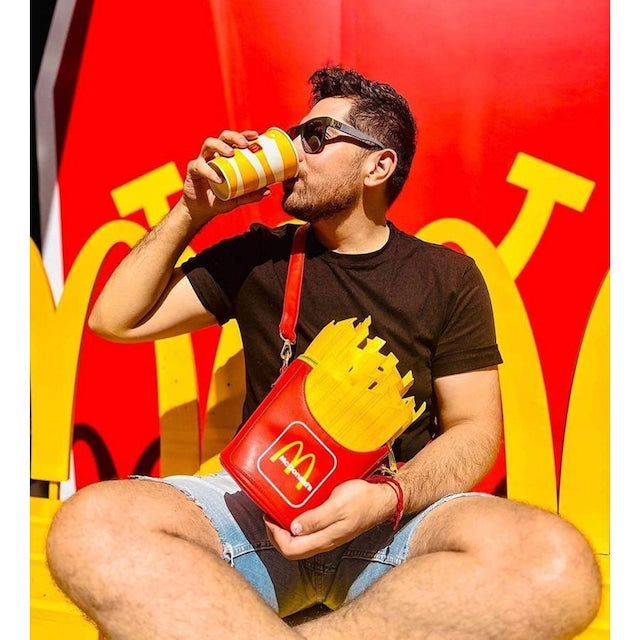Loungefly McDonald's French Fries Crossbody Bag