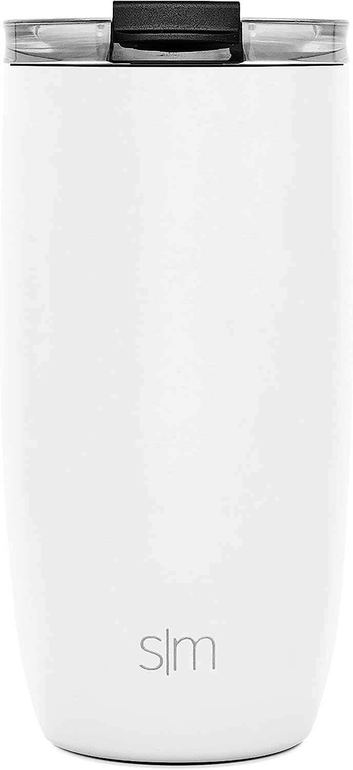 Simple Modern Voyager Travel Mug with Clear Flip Lid & Straw - 16oz