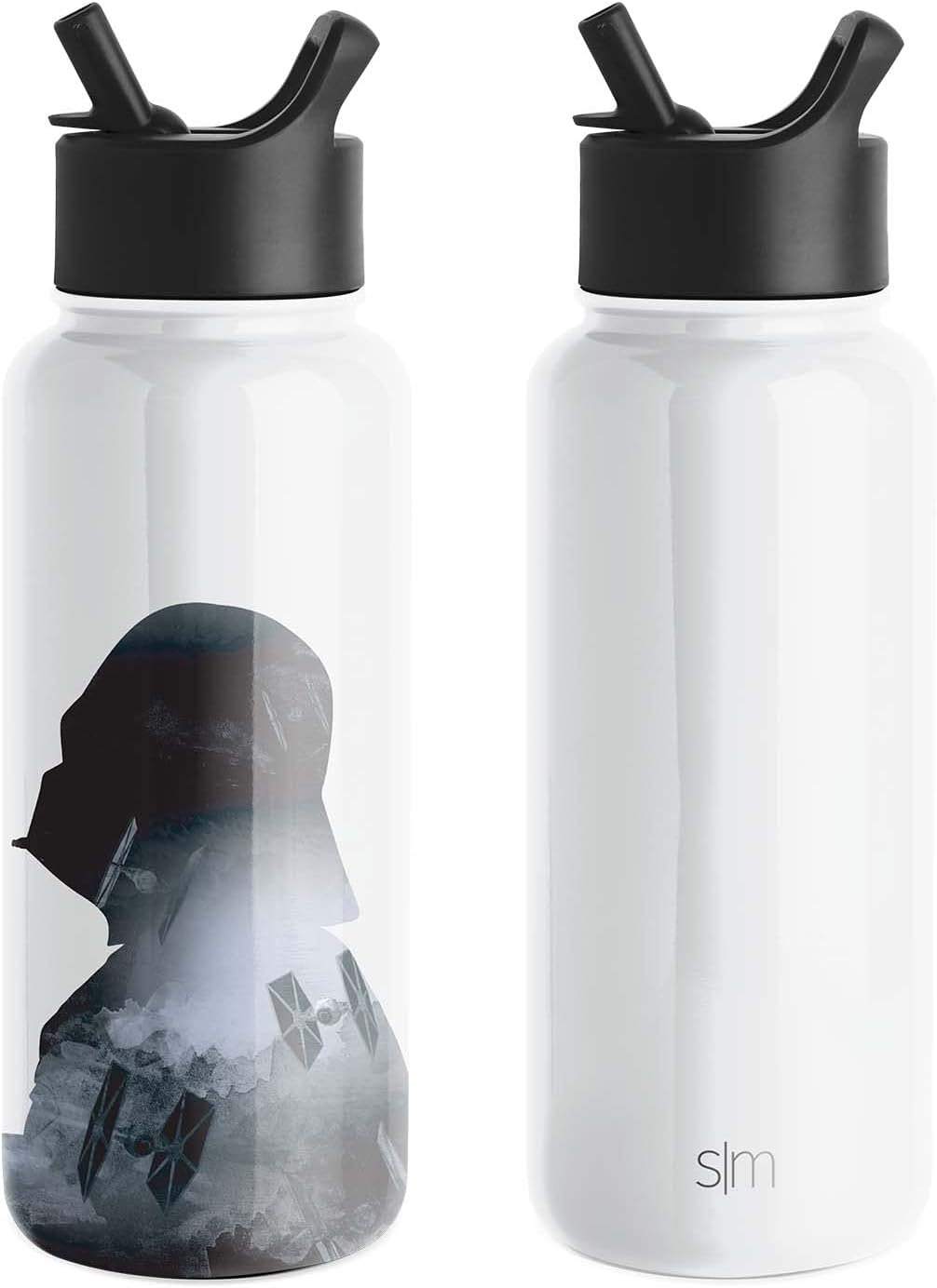 DC Comics&Marvel Simple Modern Summit Water Bottle with Straw Lid- 32oz