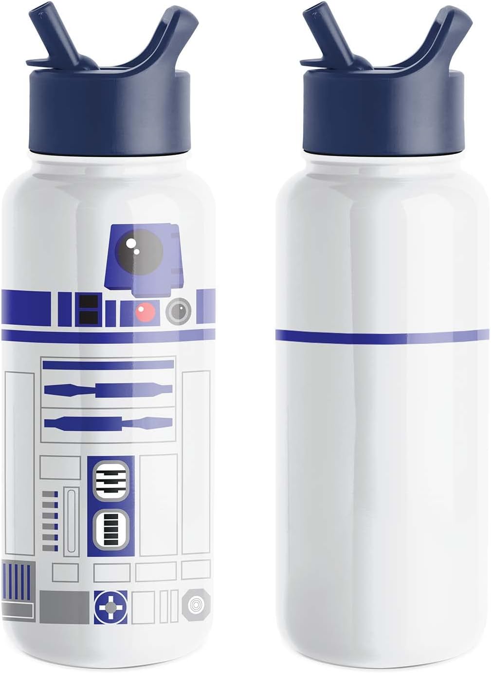DC Comics&Marvel Simple Modern Summit Water Bottle with Straw Lid- 32oz