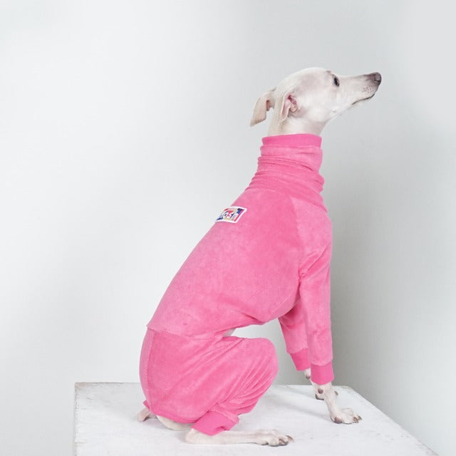 hosh Palette Towel Romper Pink