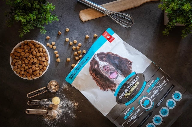OVEN-BAKED TRADITION SEMI MOIST ADULT FISH DOG FOOD