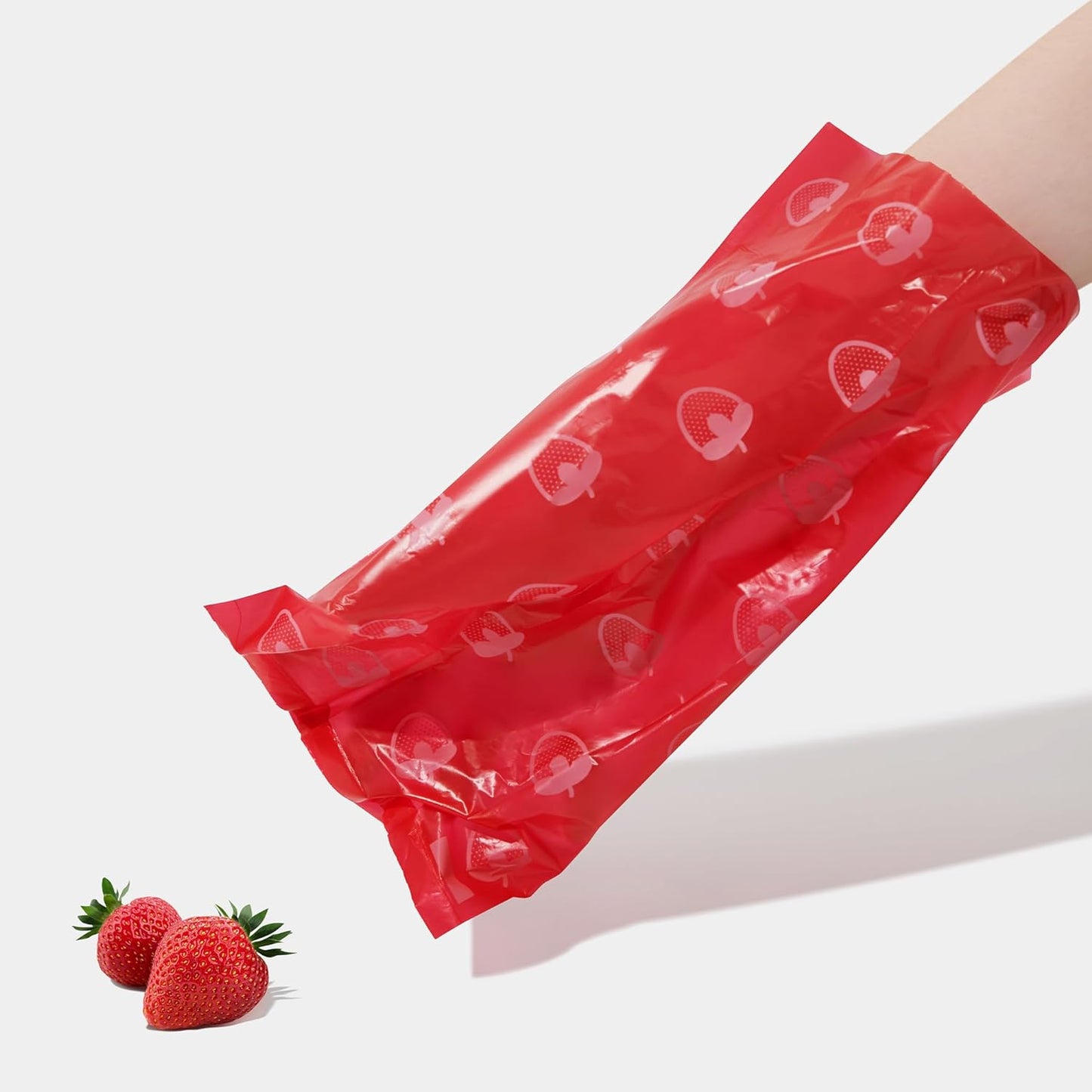 VETRESKA STRAWBERRY PET POOP BAGS 20 ROLLS