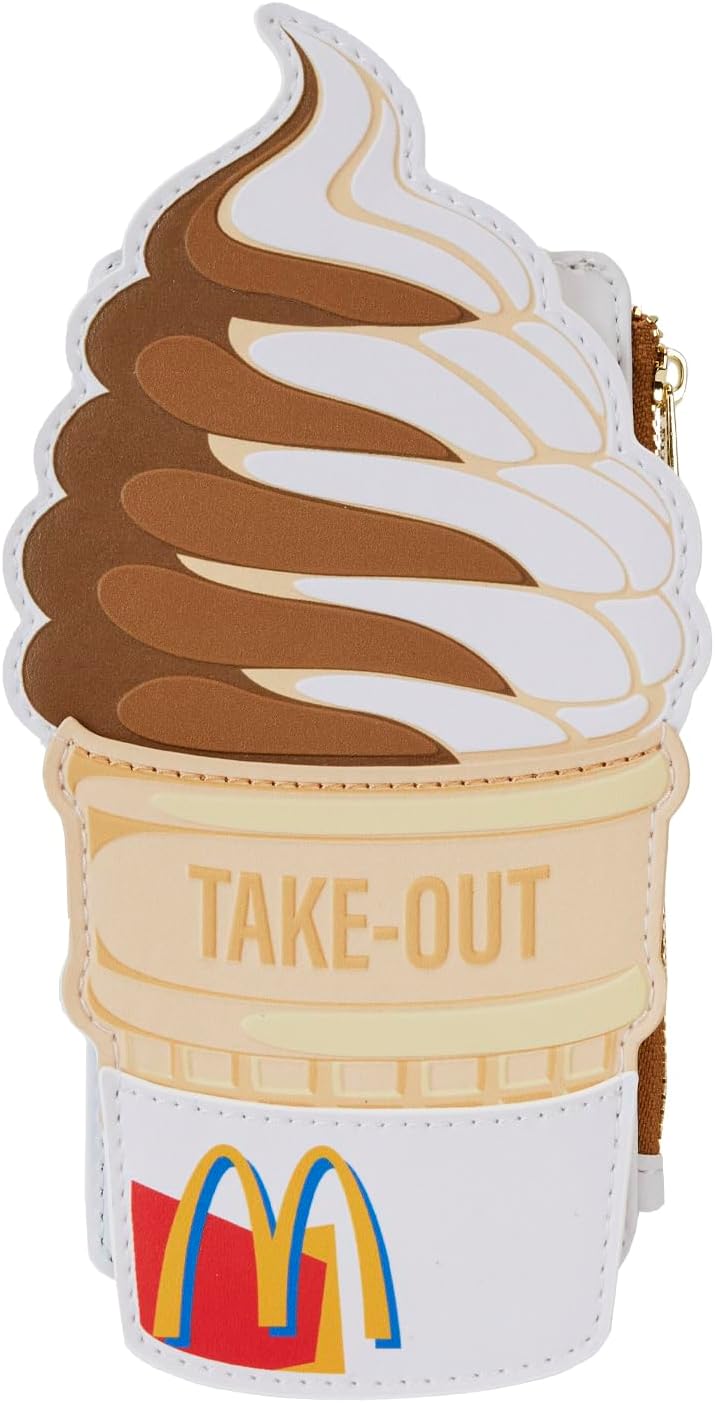 Loungefly McDonald's Soft Serve ICE Cream Cone CARDHOLDER