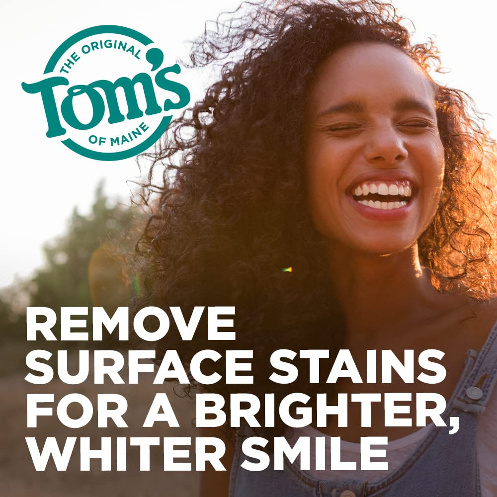 TOM'S OF MAINE FLUORIDE-FREE ANTIPLAQUE & WHITENING TOOTHPASTE 4.2OZ