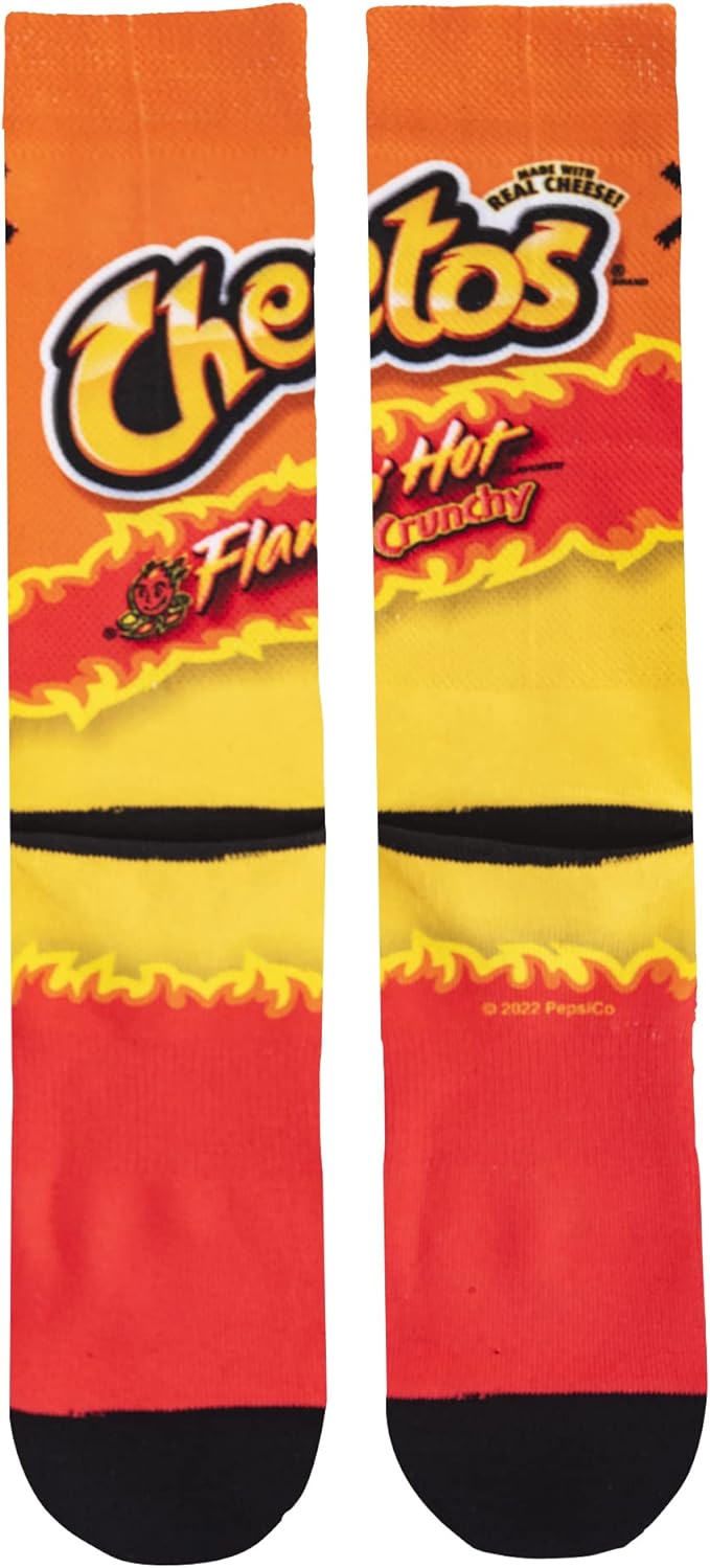Odd Sox Cheetos Flamin Hot Socks