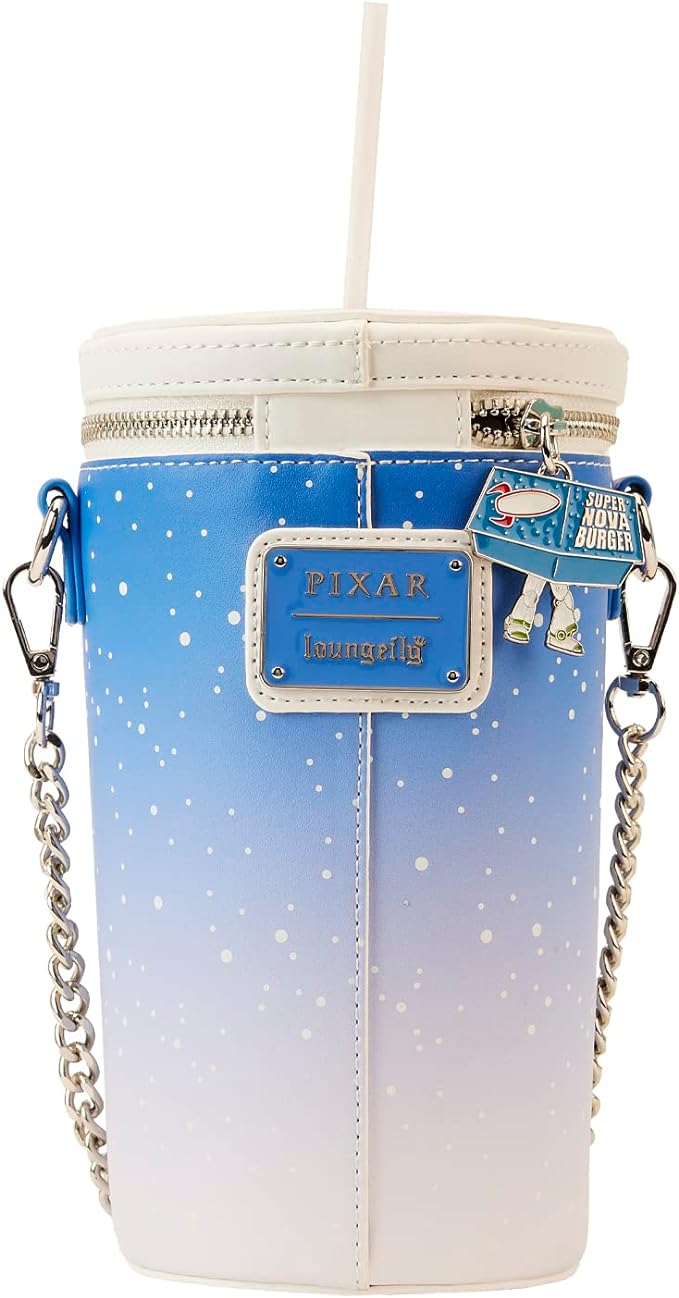 Loungefly Pixar Toy Story Pizza Planet Mega Gulp Crossbody Purse