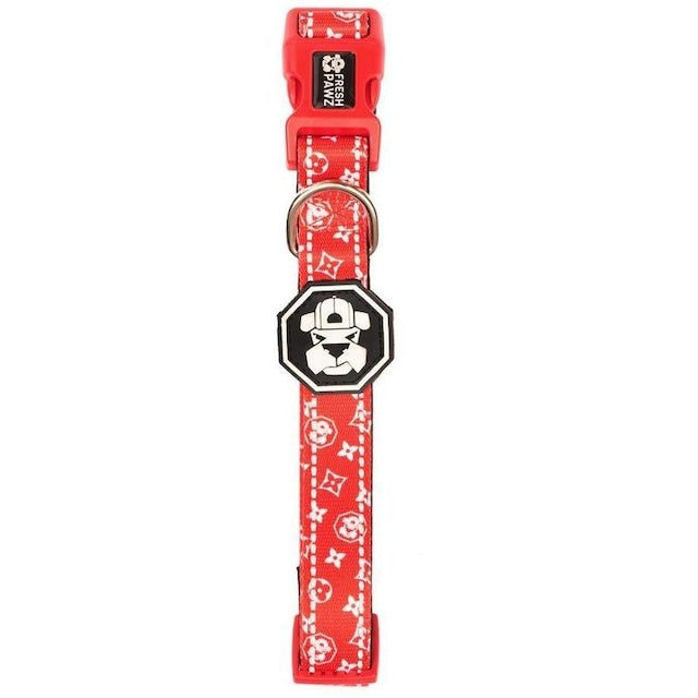 FRESH PAWZ-MONOGRAM HYPE COLLAR
