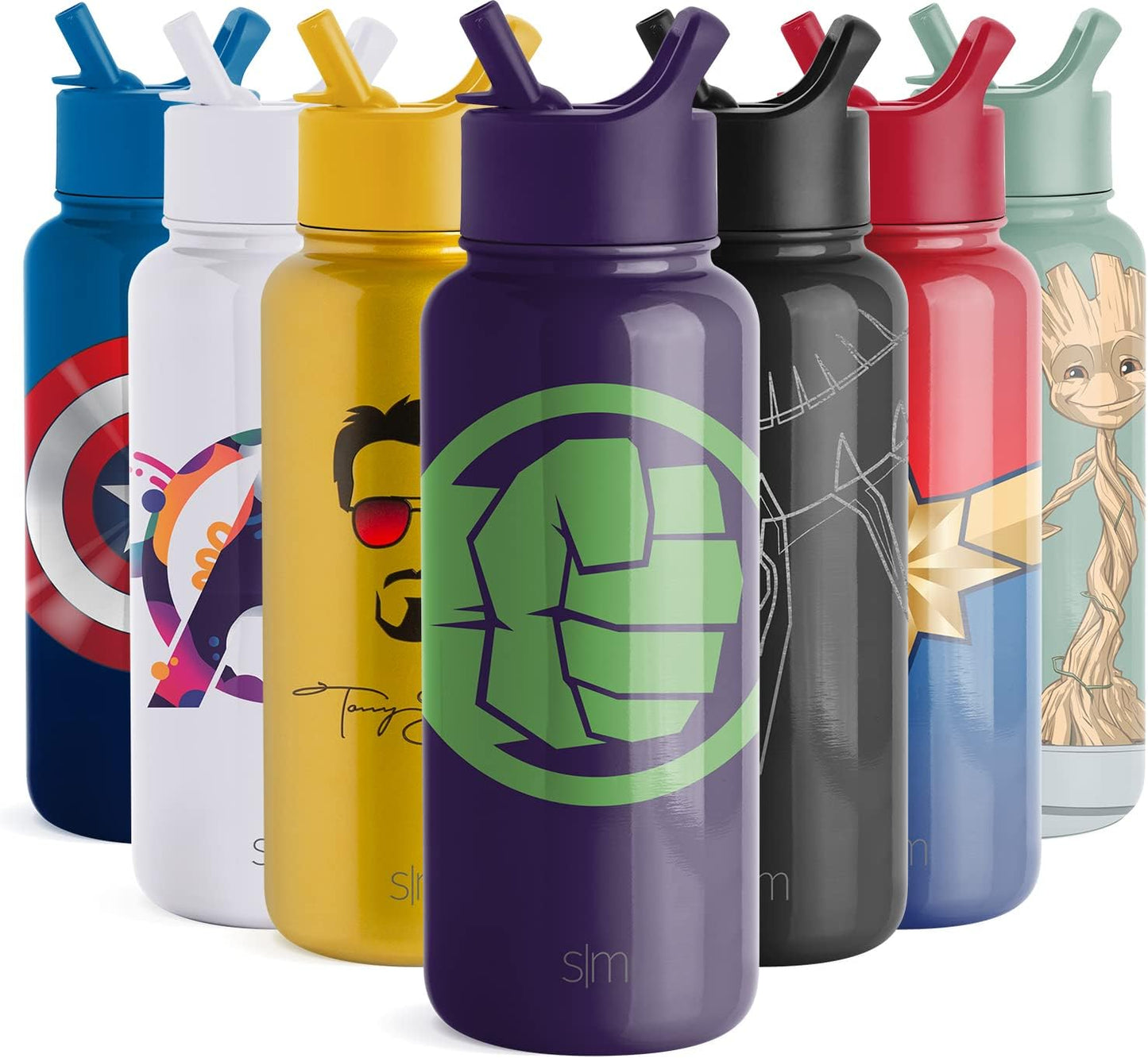 STARWARS Simple Modern Summit Water Bottle with Straw Lid- 32oz