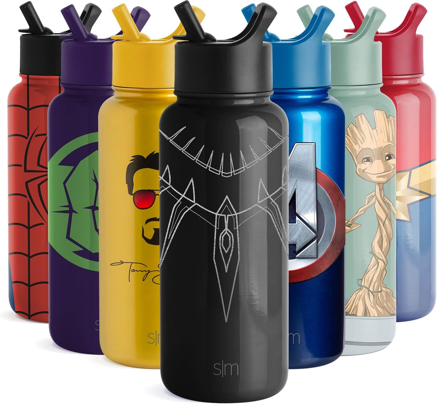 STARWARS Simple Modern Summit Water Bottle with Straw Lid- 32oz