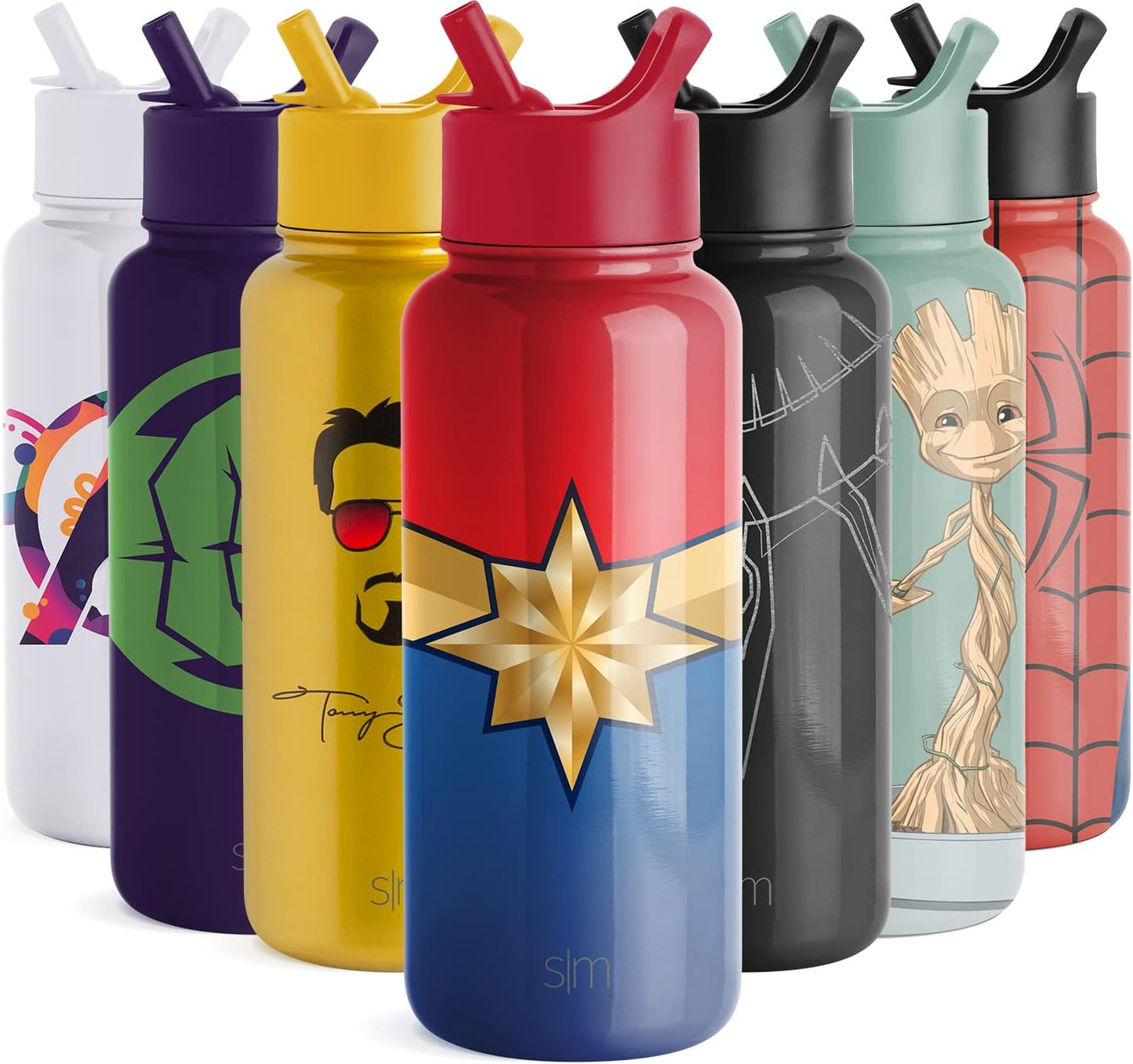 STARWARS Simple Modern Summit Water Bottle with Straw Lid- 32oz
