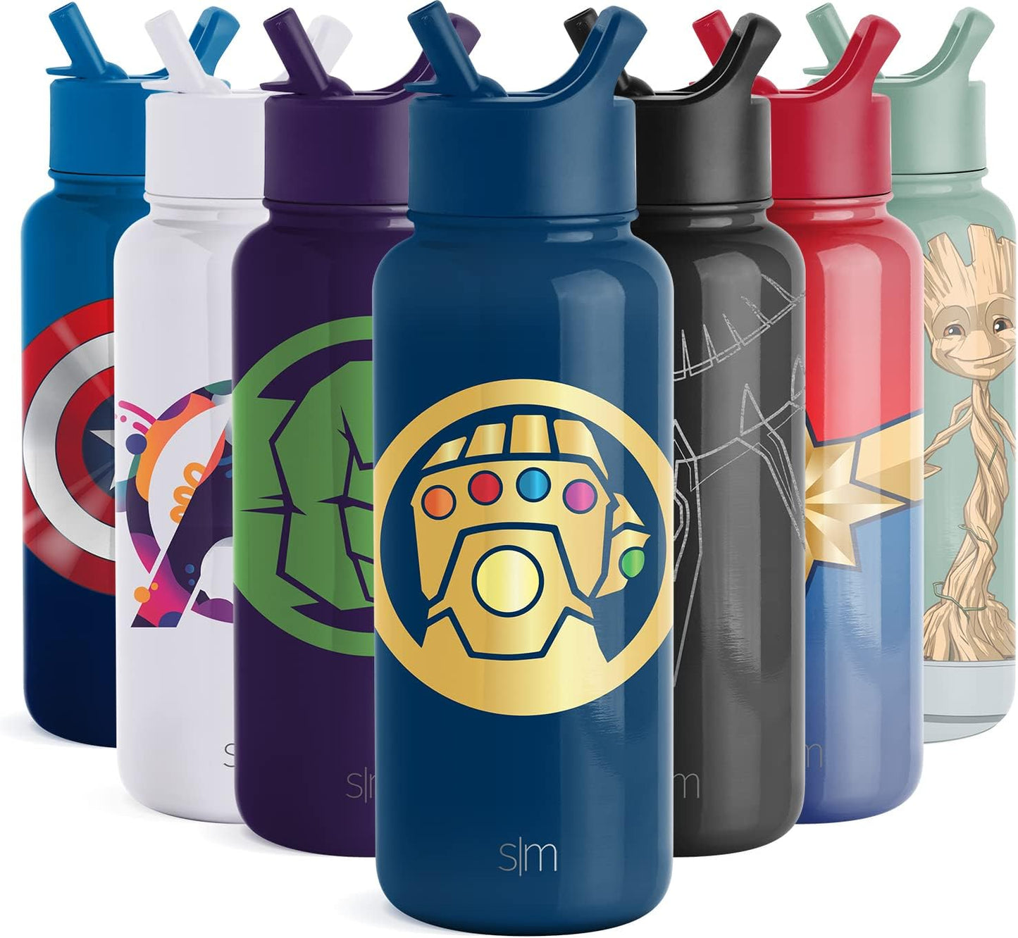 STARWARS Simple Modern Summit Water Bottle with Straw Lid- 32oz