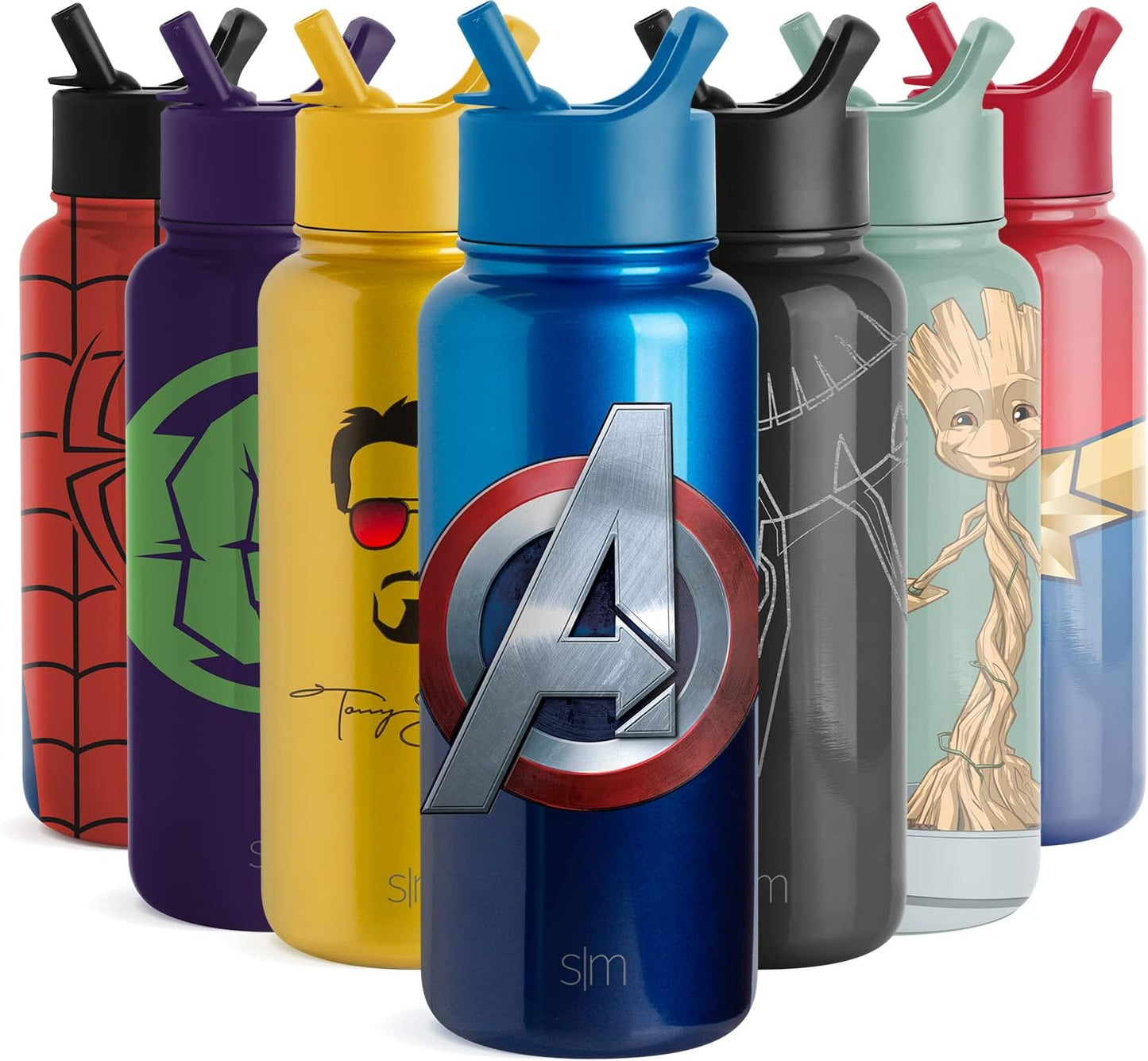 STARWARS Simple Modern Summit Water Bottle with Straw Lid- 32oz