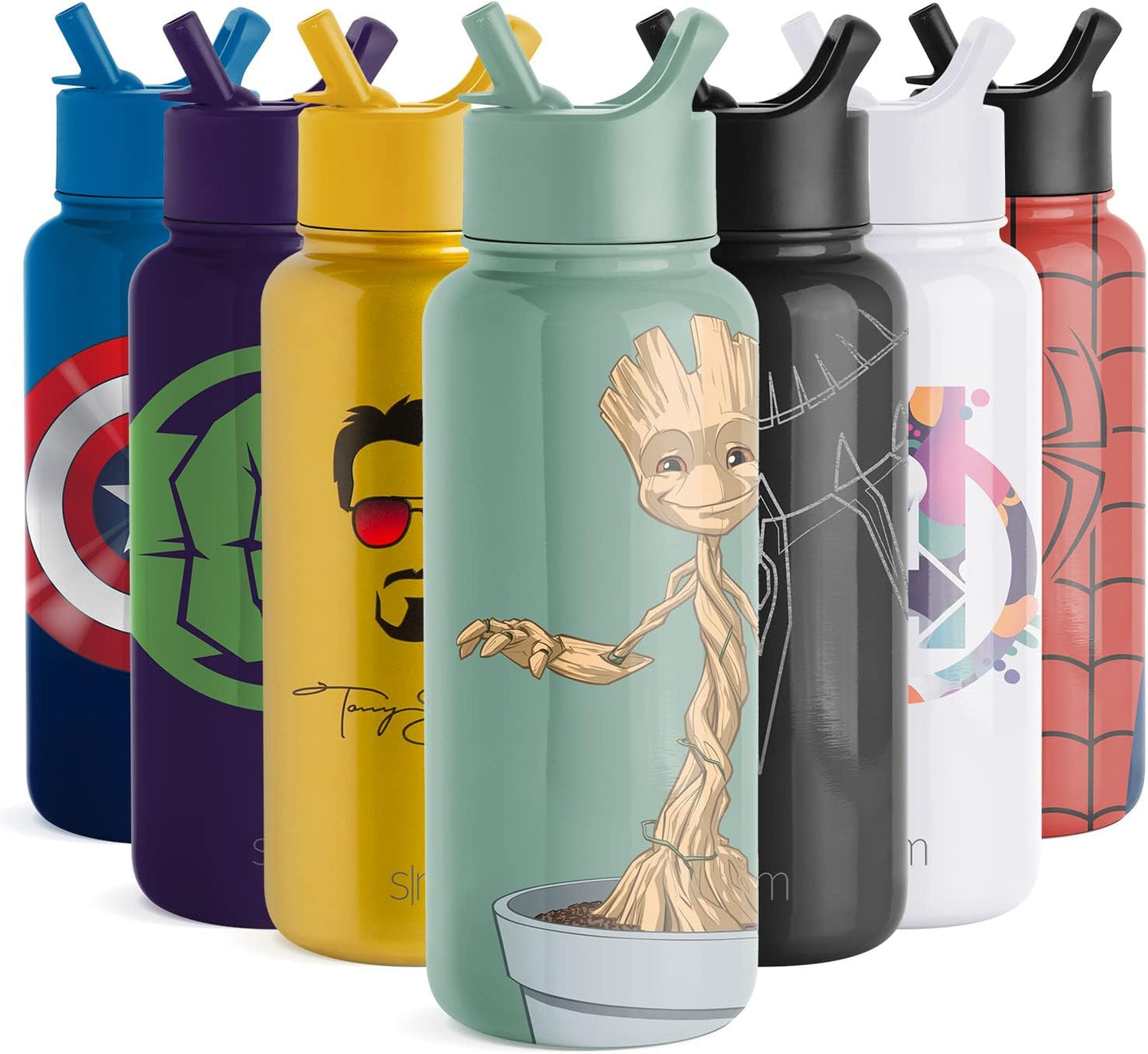 STARWARS Simple Modern Summit Water Bottle with Straw Lid- 32oz