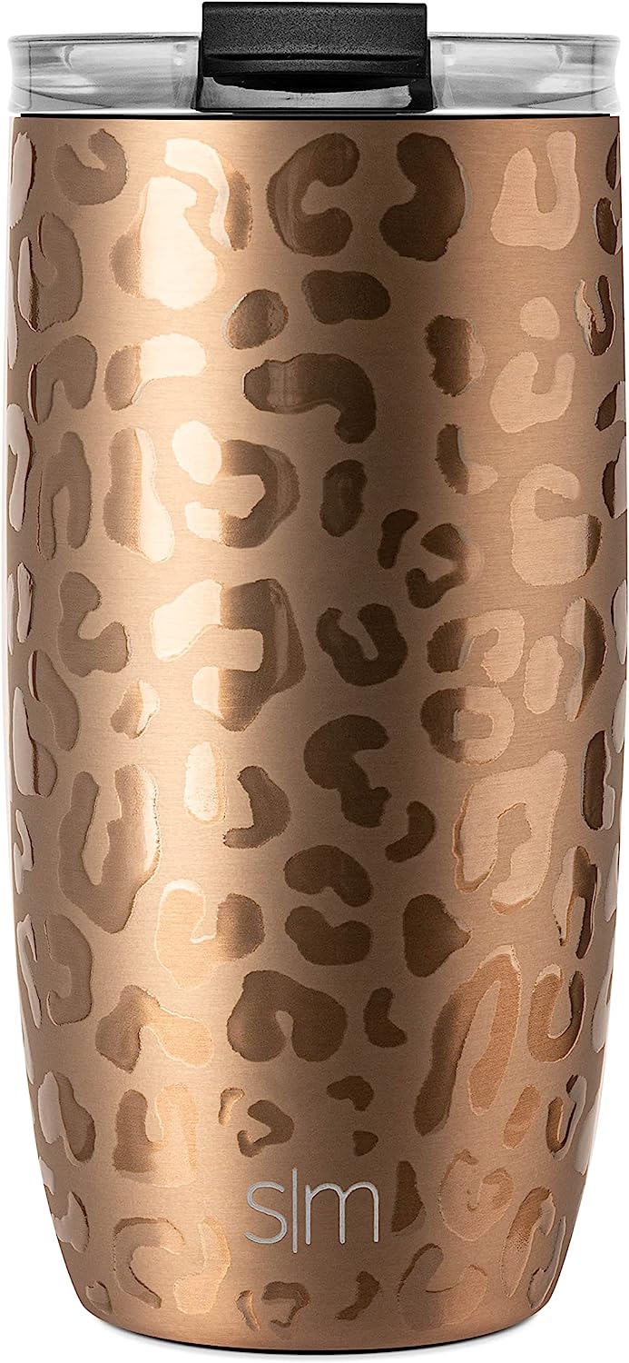 Simple Modern Voyager Travel Mug with Clear Flip Lid & Straw - 16oz