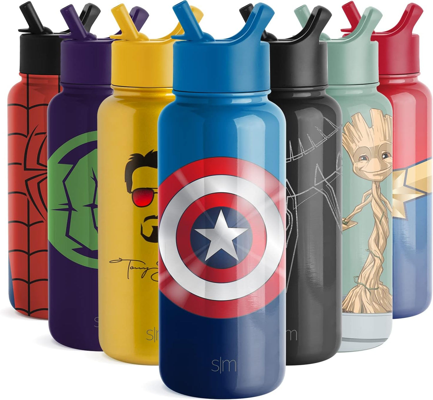 STARWARS Simple Modern Summit Water Bottle with Straw Lid- 32oz