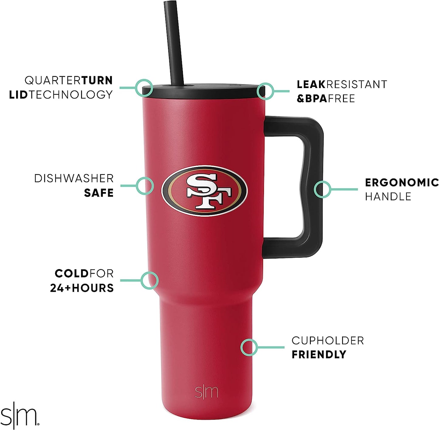 Simple Modern NFL Trek Tumbler - 40oz