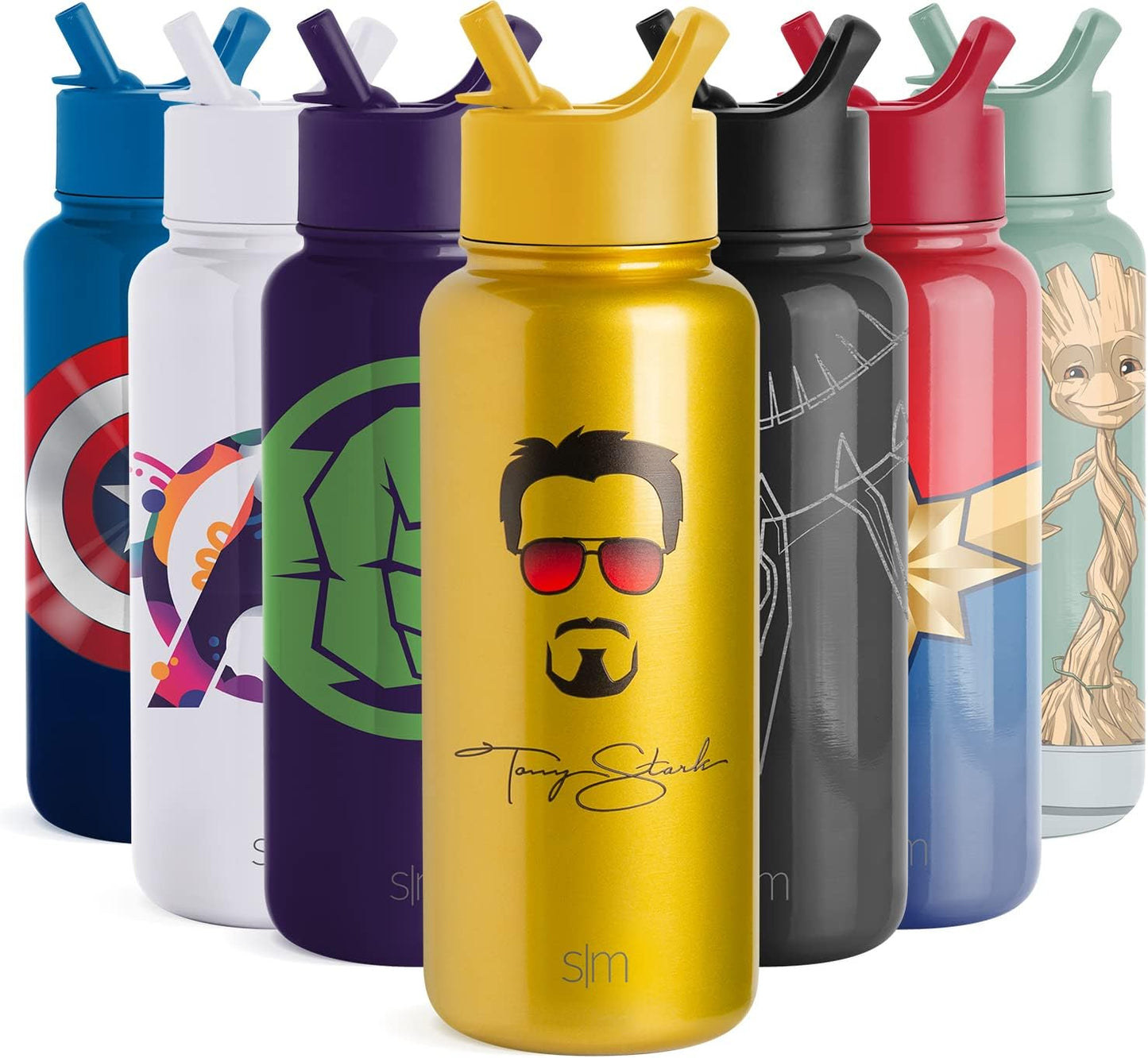 STARWARS Simple Modern Summit Water Bottle with Straw Lid- 32oz