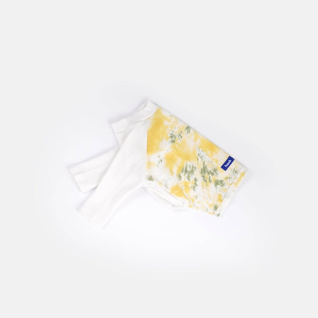 hosh Flower Cropped Tee White