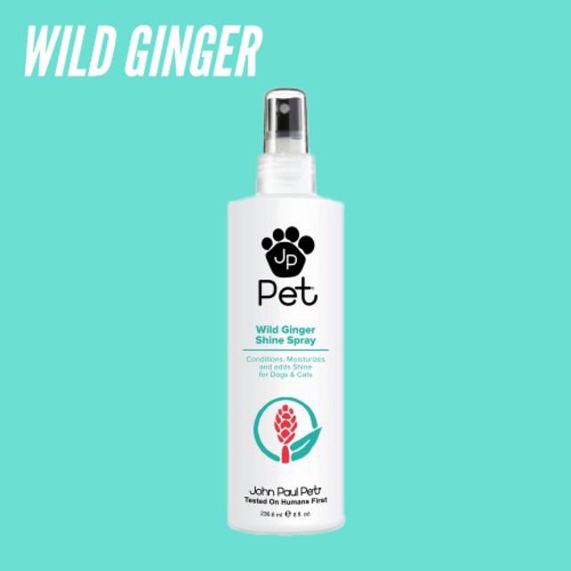 John Paul Pet Wild Ginger Shine Spray 236ml