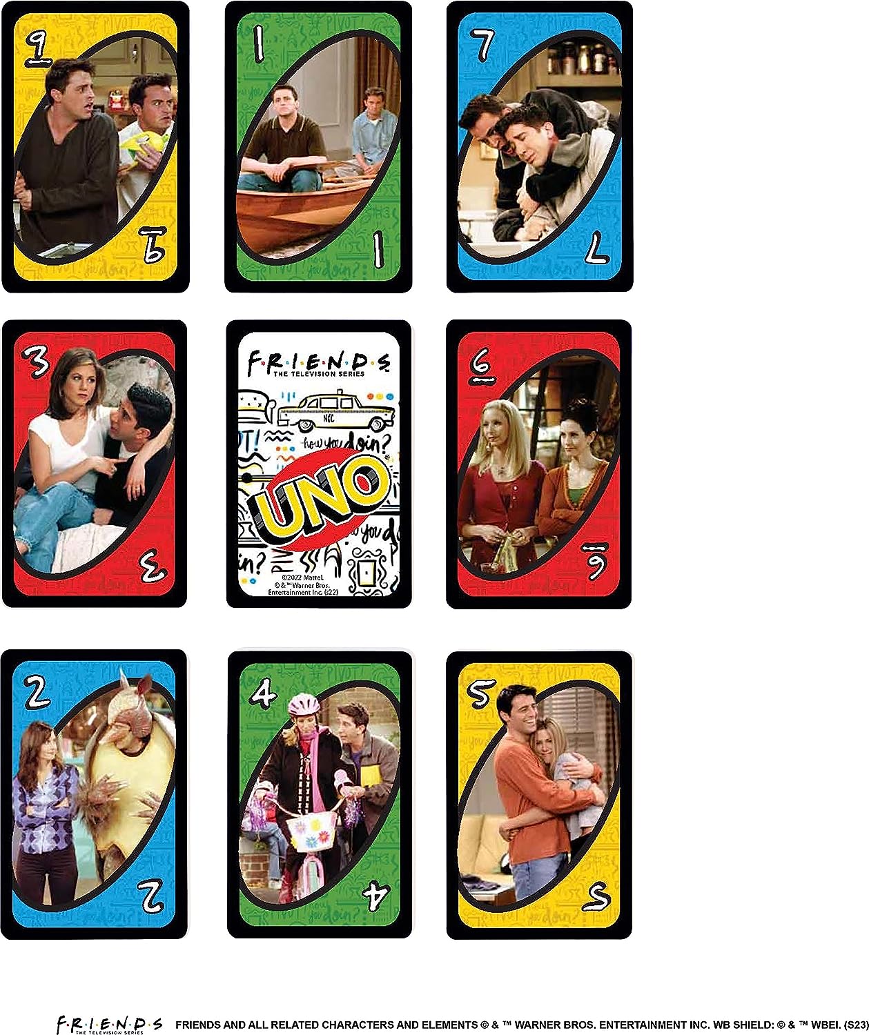 UNO FRIENDS Card Game