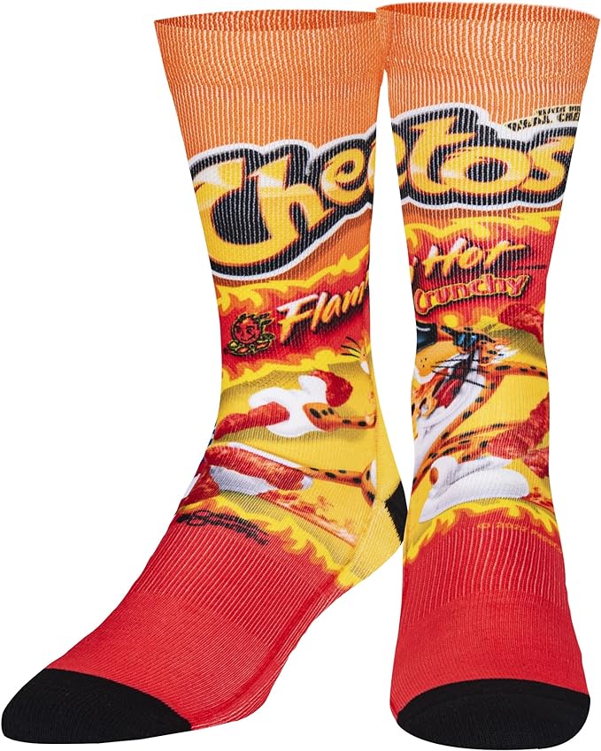 Odd Sox Cheetos Flamin Hot Socks