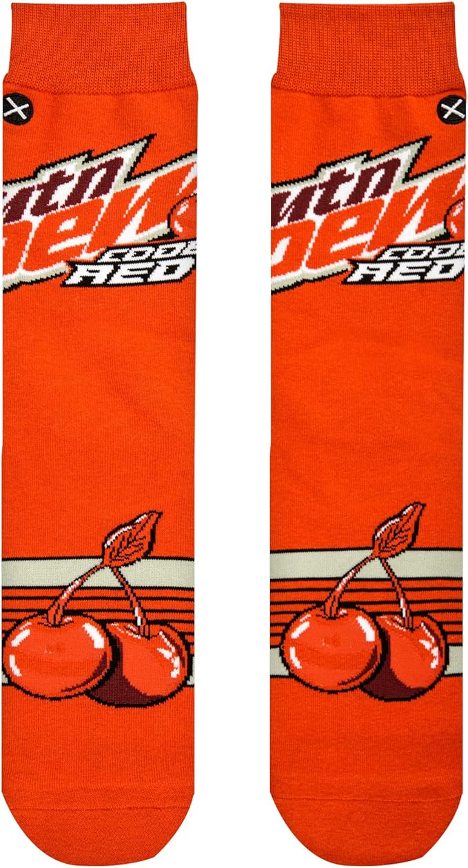 Odd Sox Mountain Dew Code Red Socks