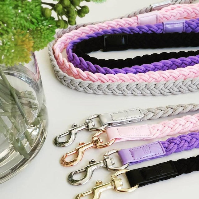 HGP Dog Leash Plaited