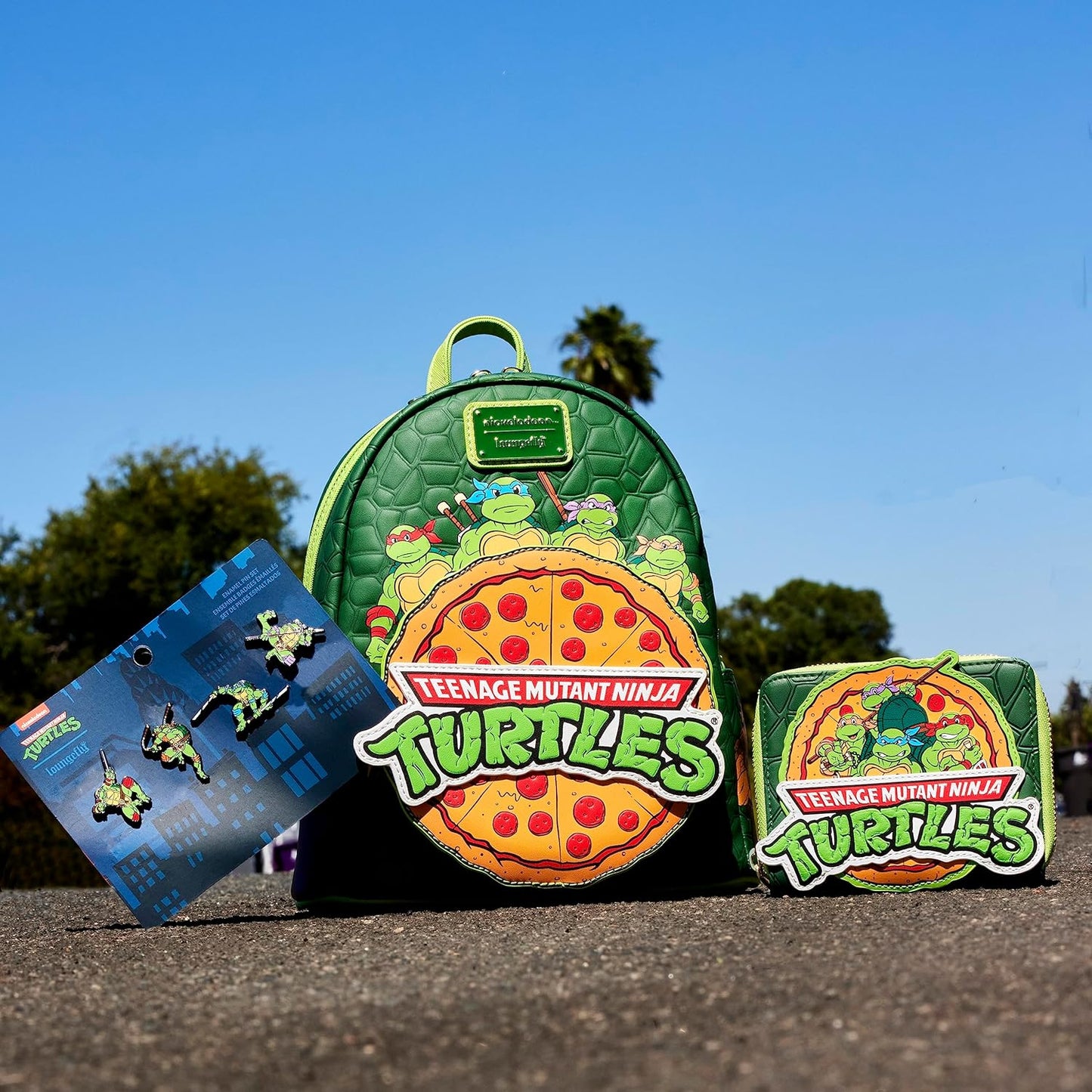 Loungefly Teenage Mutant Ninja Turtles Mini Backpack