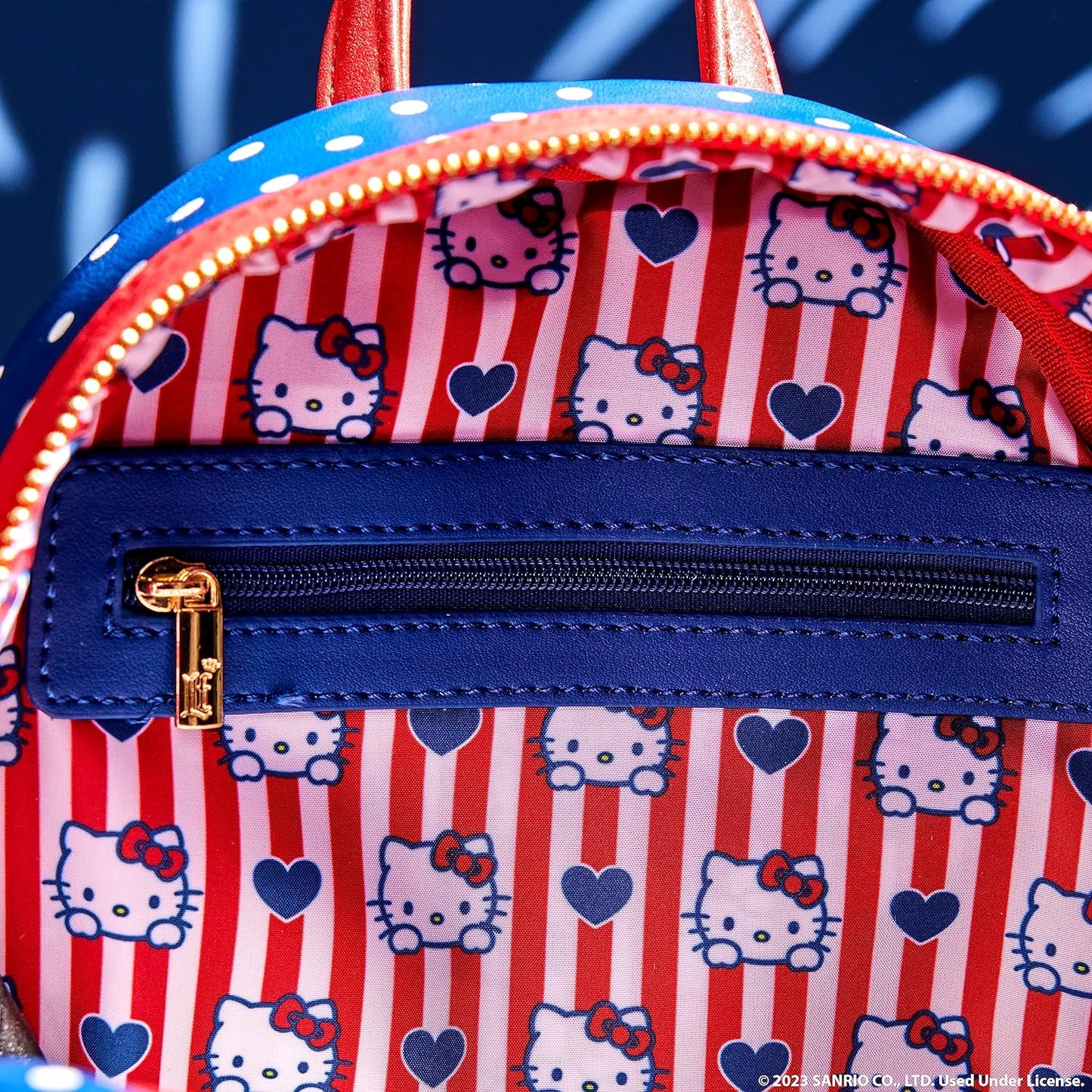 Loungefly Hello Kitty Patriotic Mini Backpack