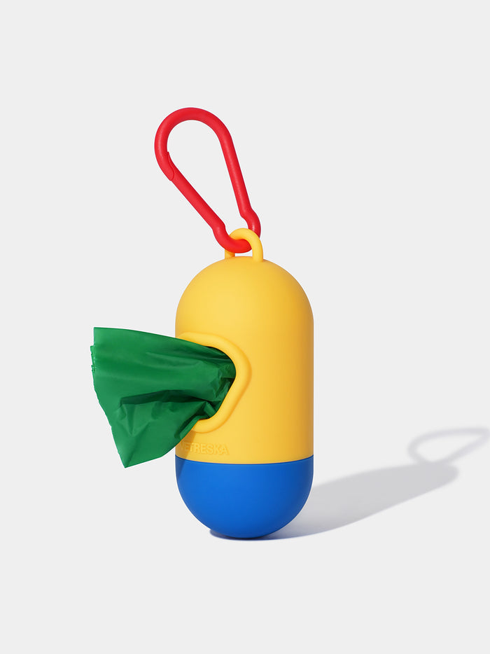 VETRESKA CHROMA PET POOP BAGS SET YELLOW