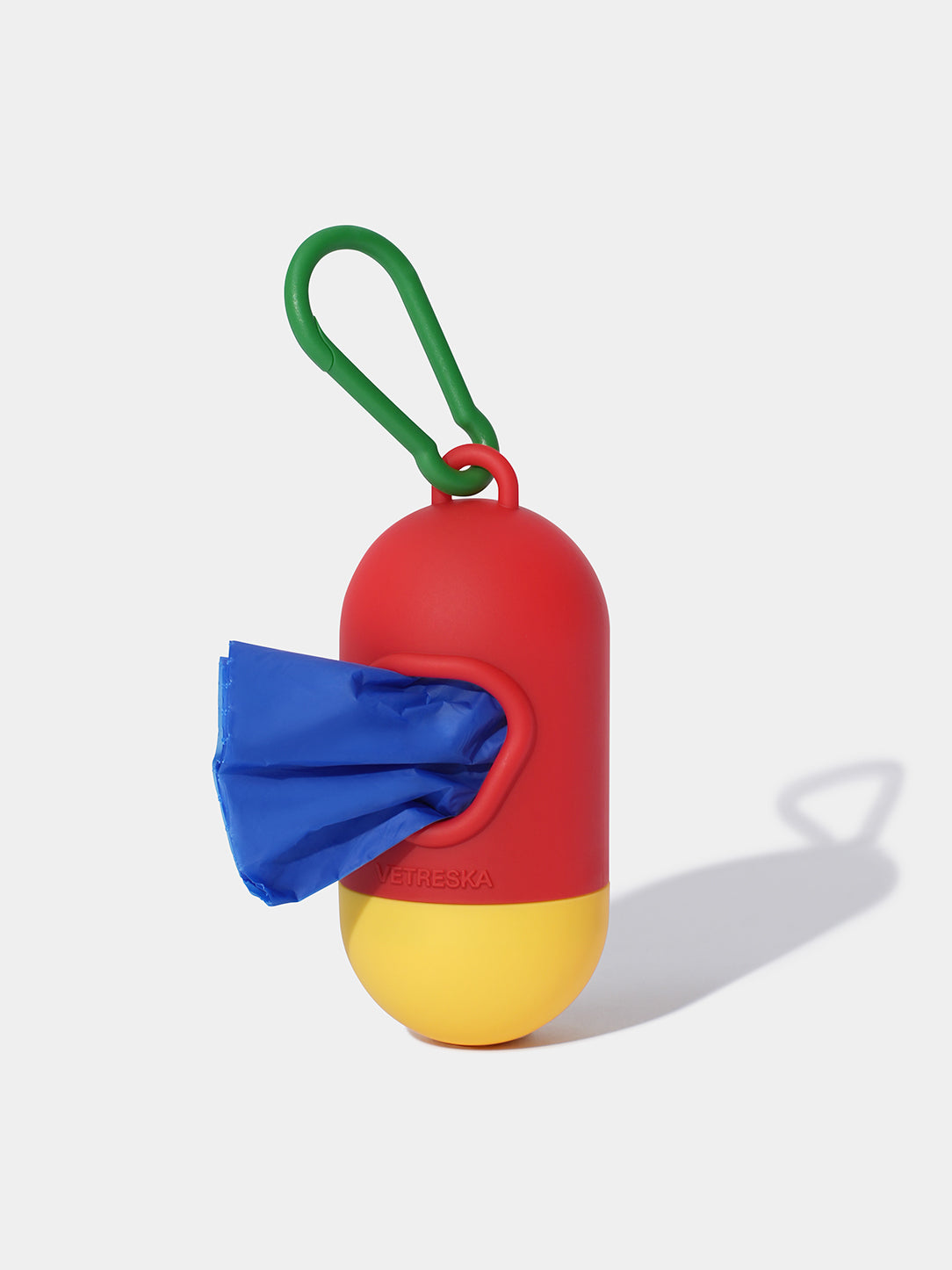 VETRESKA CHROMA PET POOP BAGS SET RED