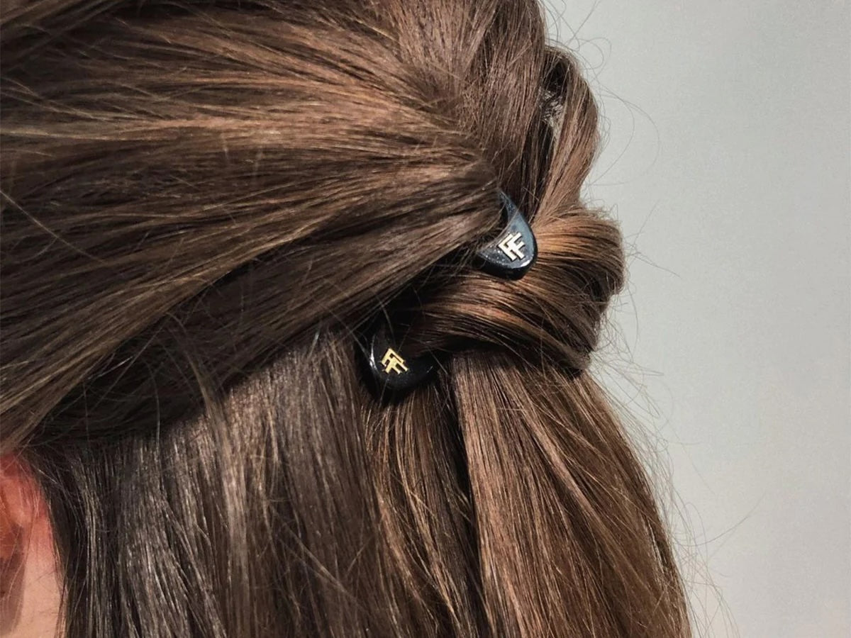 FIONA FRANCHIMON Nº 1 HAIRPIN BLACK 3PC