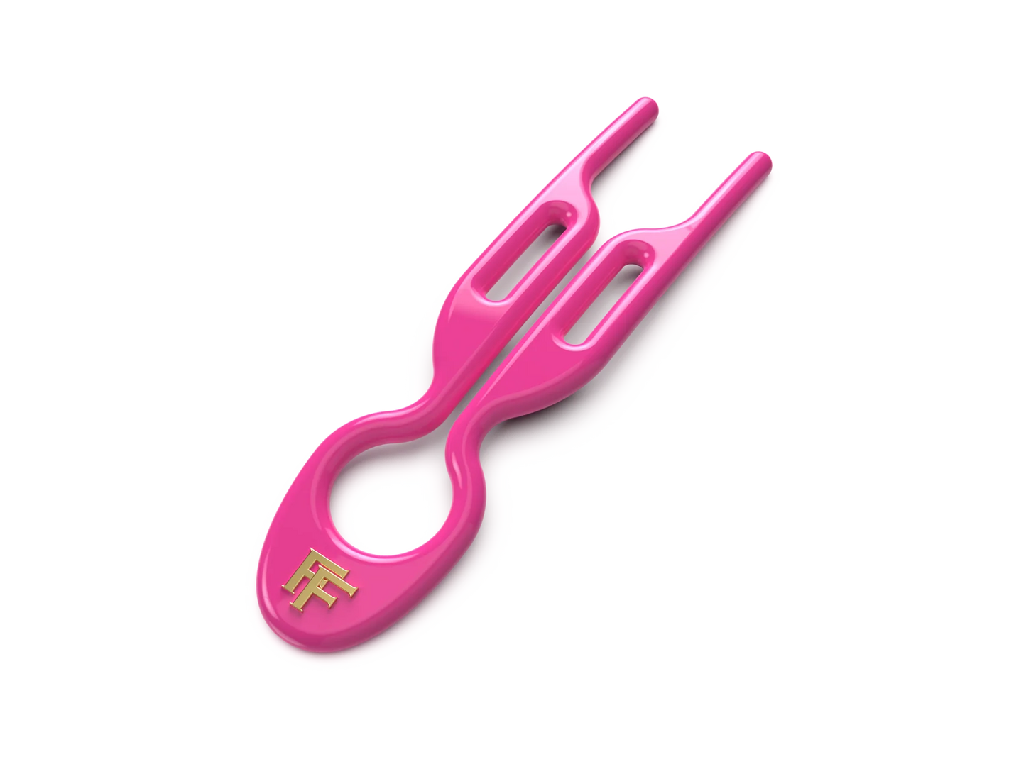 FIONA FRANCHIMON Nº 1 HAIRPIN STRAWBERRY PINK 3PC