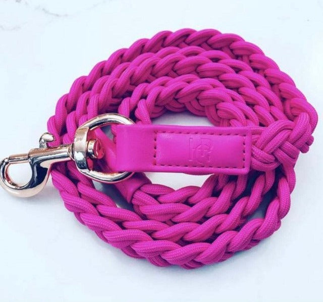 HGP Dog Leash Plaited