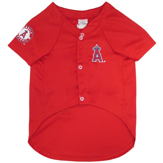 MLB Licensed Los Angeles Angels Dog&Cat Mesh Jersey