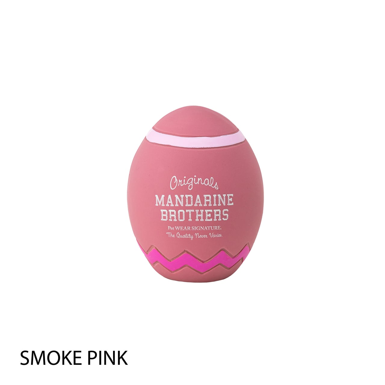 MANDARINE BROTHERS LATEX ZIGZAG EGG TOY
