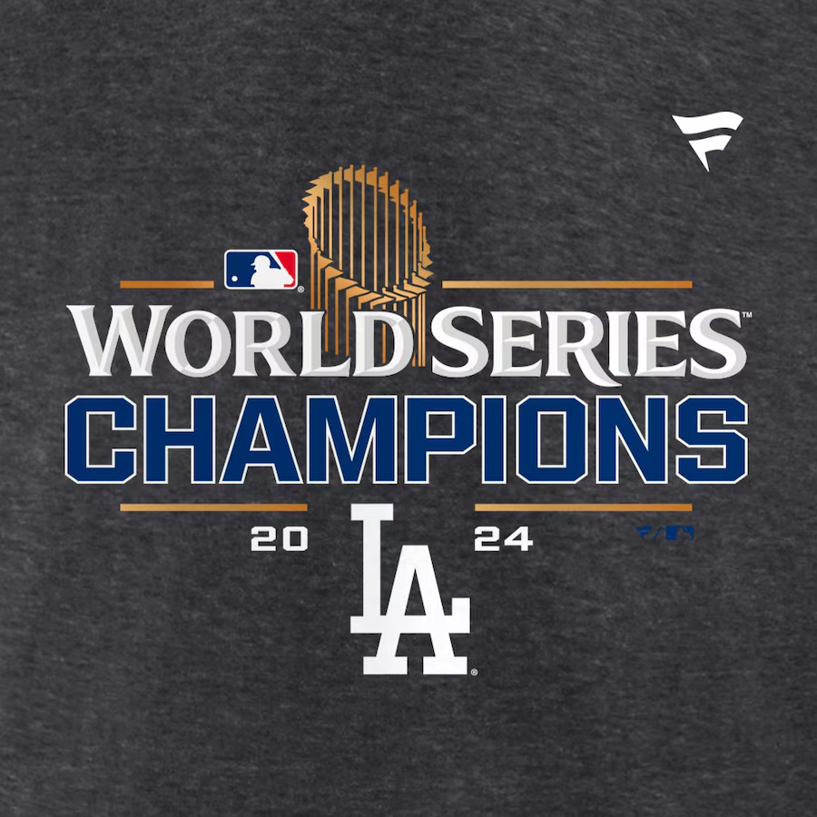 2024 LOS ANGELES DODGERS WS CHAMPIONS LOCKER ROOM T-SHIRT