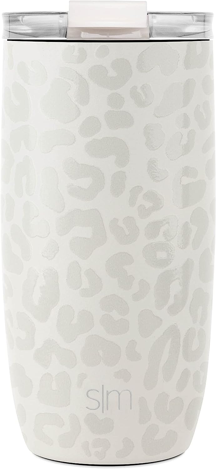 Simple Modern Voyager Travel Mug with Clear Flip Lid & Straw - 16oz