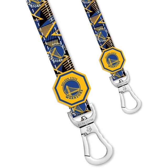 NBA Licensed GOLDEN STATE WARRIORS X FRESH PAWZ Dog Leash