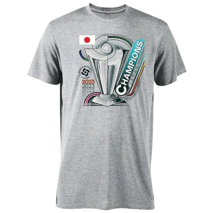 WBC 2023 World Baseball Classic Champions Tri-Blend T-Shirt
