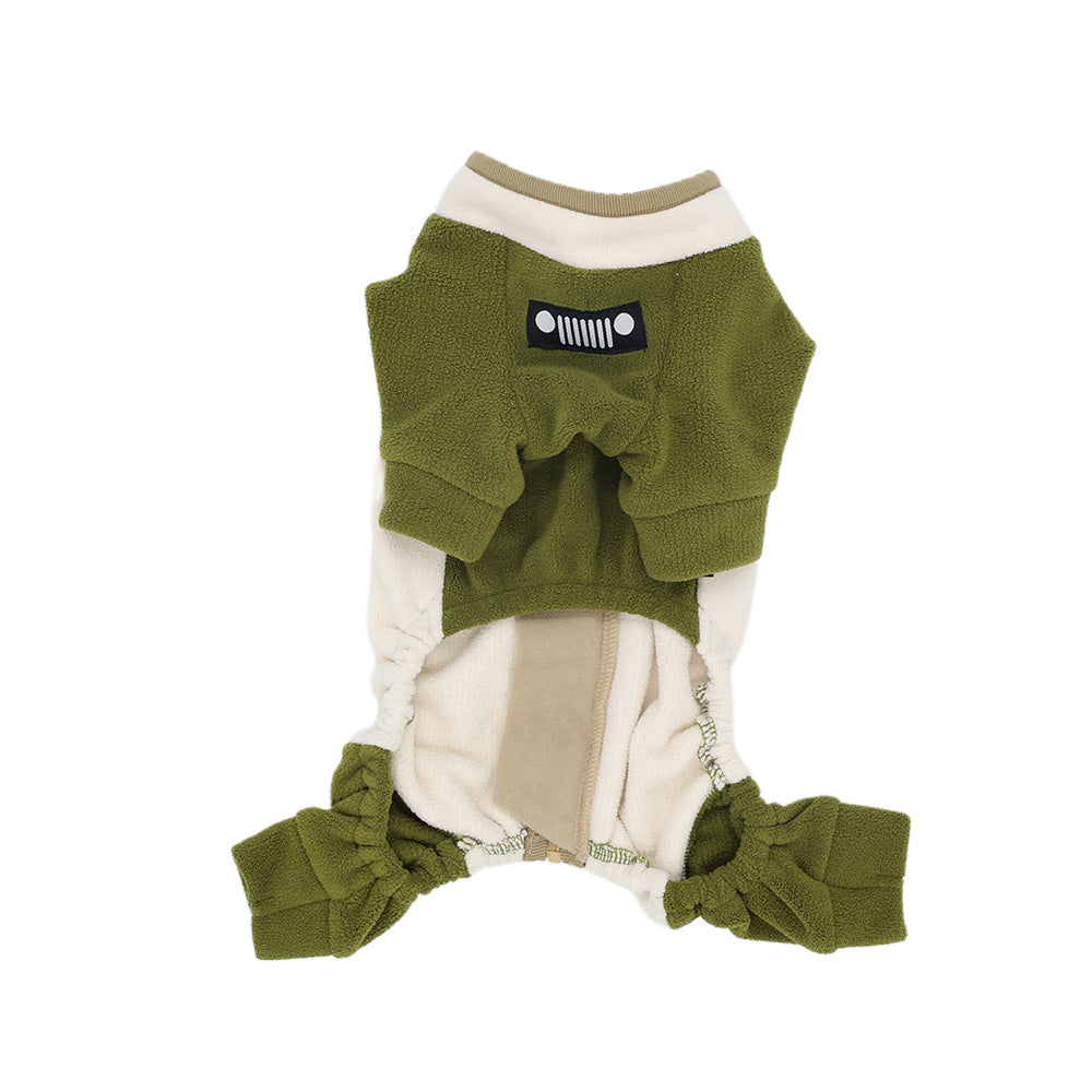 Official Licensed Jeep Fleece Zip Romper