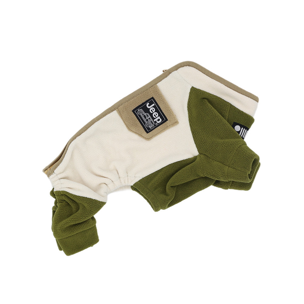 Official Licensed Jeep Fleece Zip Romper