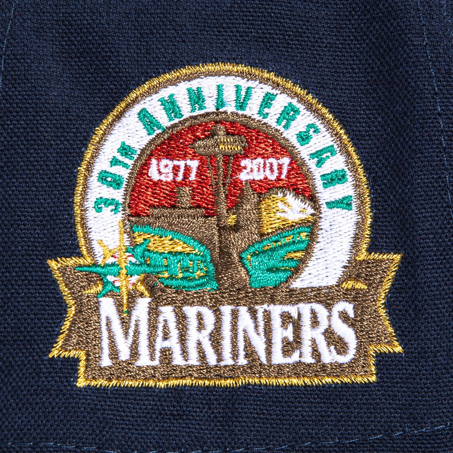 NEW ERA MLB 9FORTY A-FRAME SEATTLE MARINERS 30TH ANNIVERSARY PATCH SNAPBACK