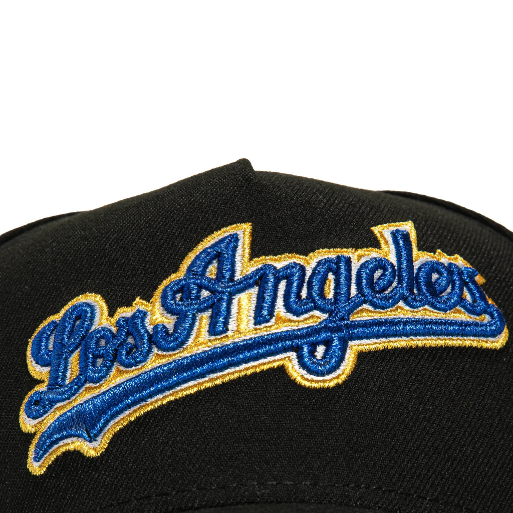 NEW ERA MLB 9FORTY A-FRAME LOS ANGELES DODGERS 60TH ANNIVERSARY STADIUM PATCH WORD SNAPBACK