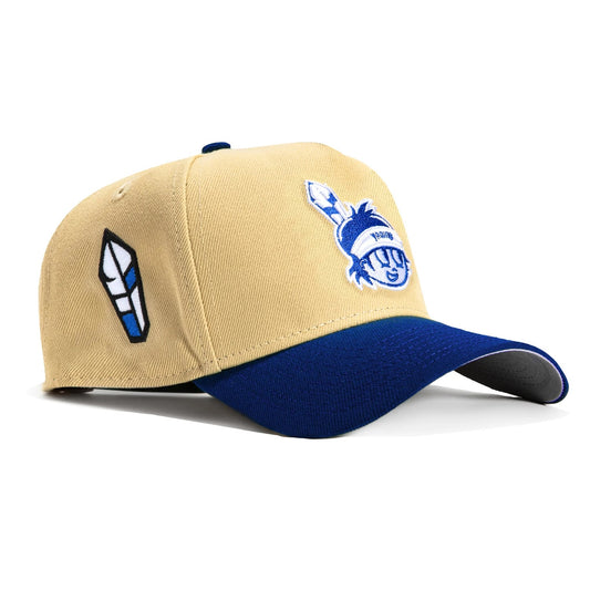 NEW ERA LMP 9FORTY A-FRAME YAQUIS DE OBREGON FEATHER PATCH LOGO SNAPBACK